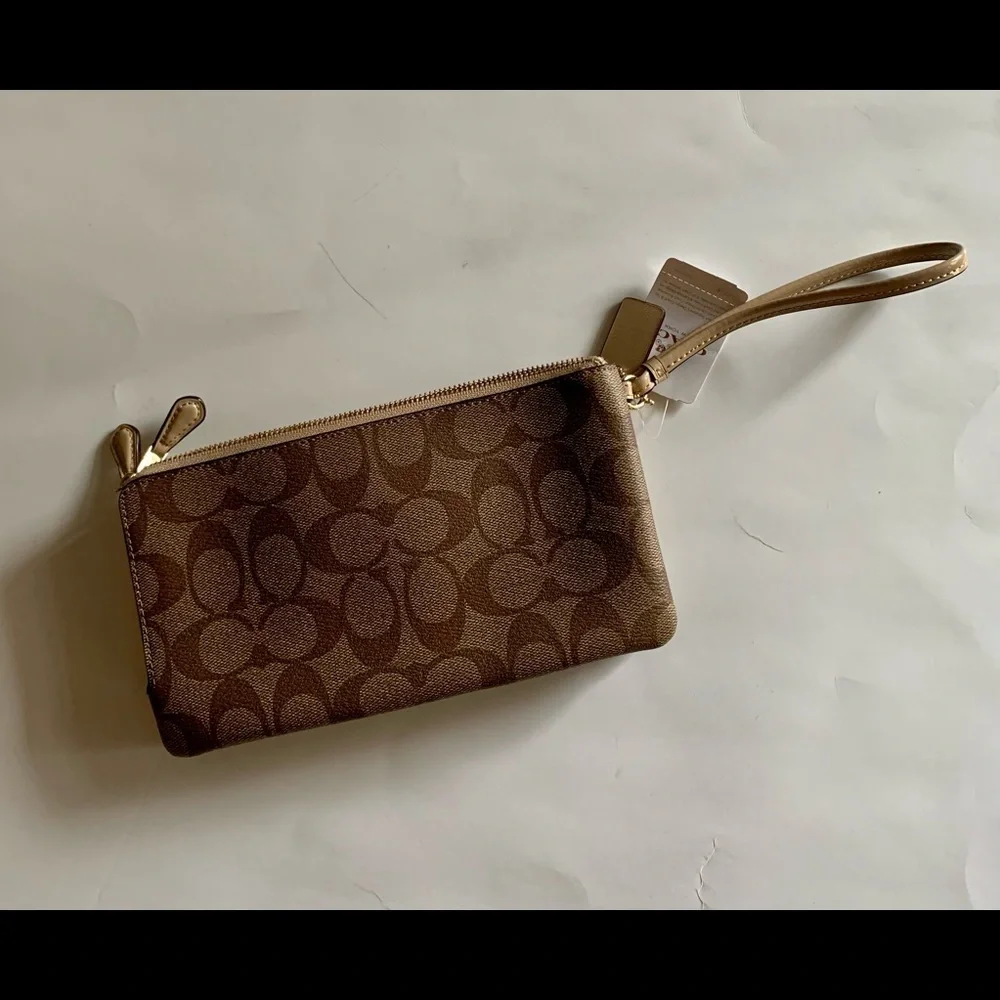 Coach NWT double zip wallet/wristlet - Picture 12 of 16